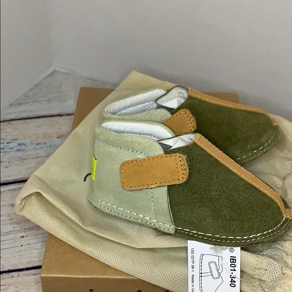NIB pipit suede baby/toddler shoes - Picture 5 of 8